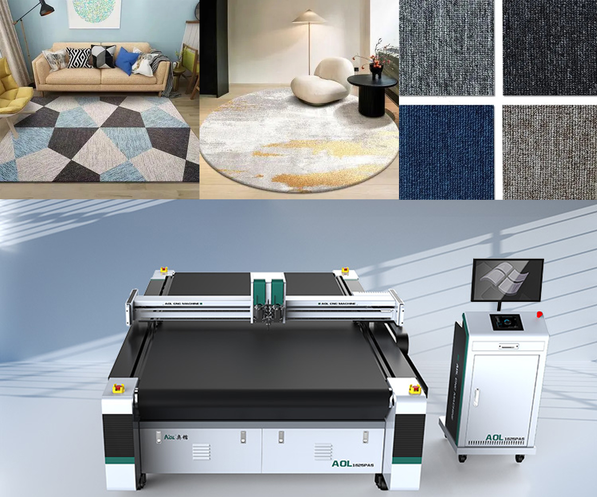 Carpet Industry Cutting Solution - Carpet CNC Cutting Machine Carpet Industry Cutting Solution - Carpet CNC Cutting Machine
