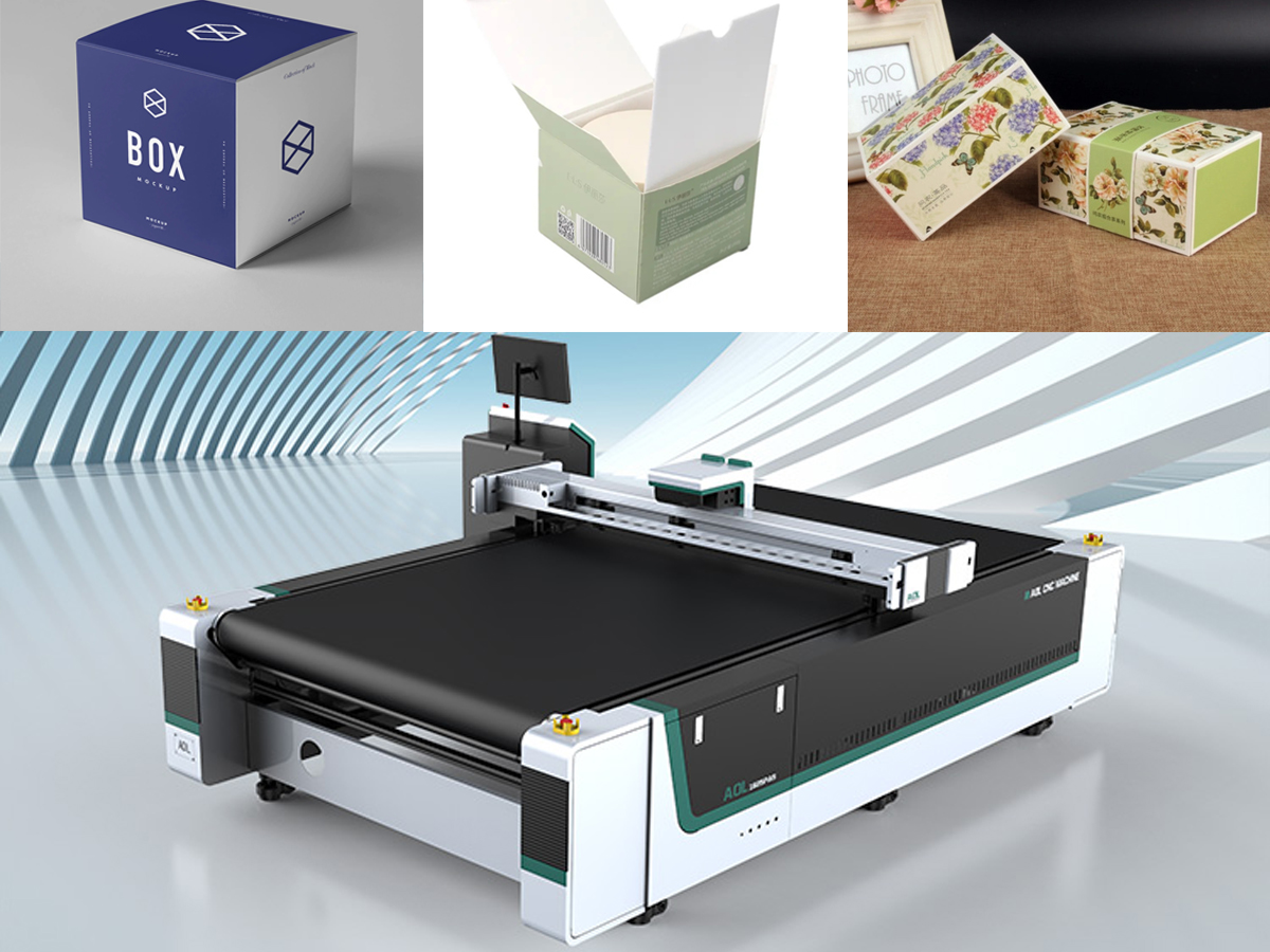 cnc lunch box production vibrating knife cutting machine