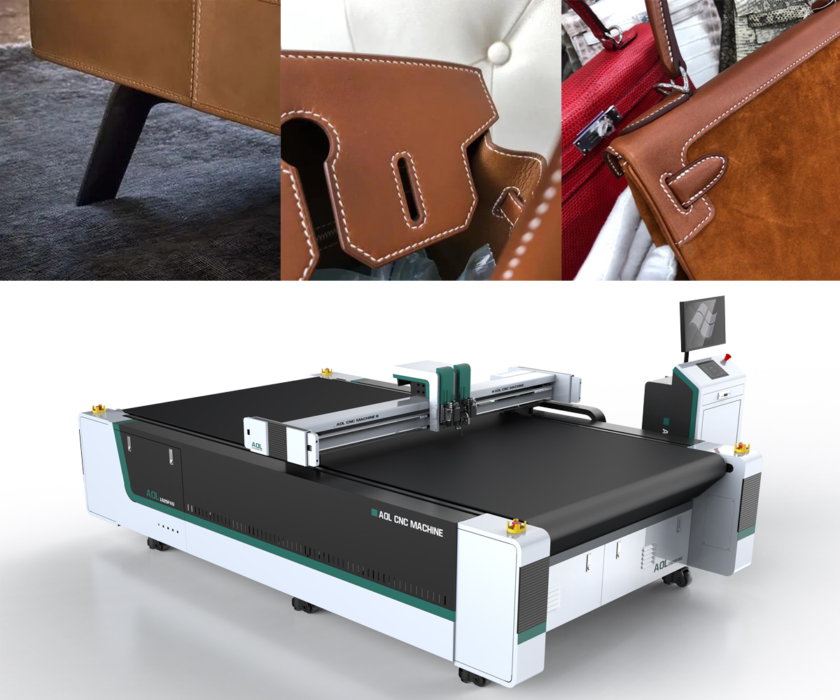 Saddle leather automatic CNC cutting machine Saddle leather automatic CNC cutting machine