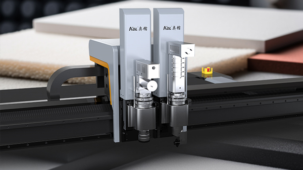 Vibrating knife cutting machine