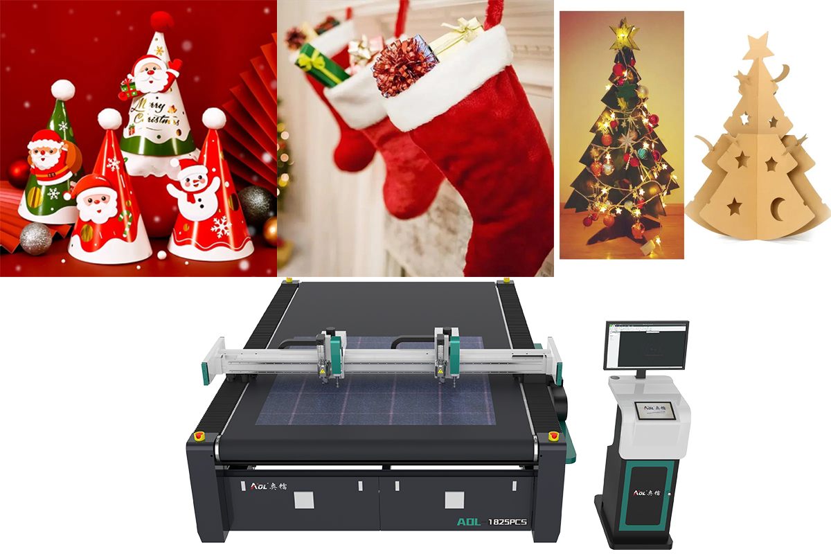 Smart Christmas Cardboard Cutting Machine Smart Christmas Cardboard Cutting Machine
