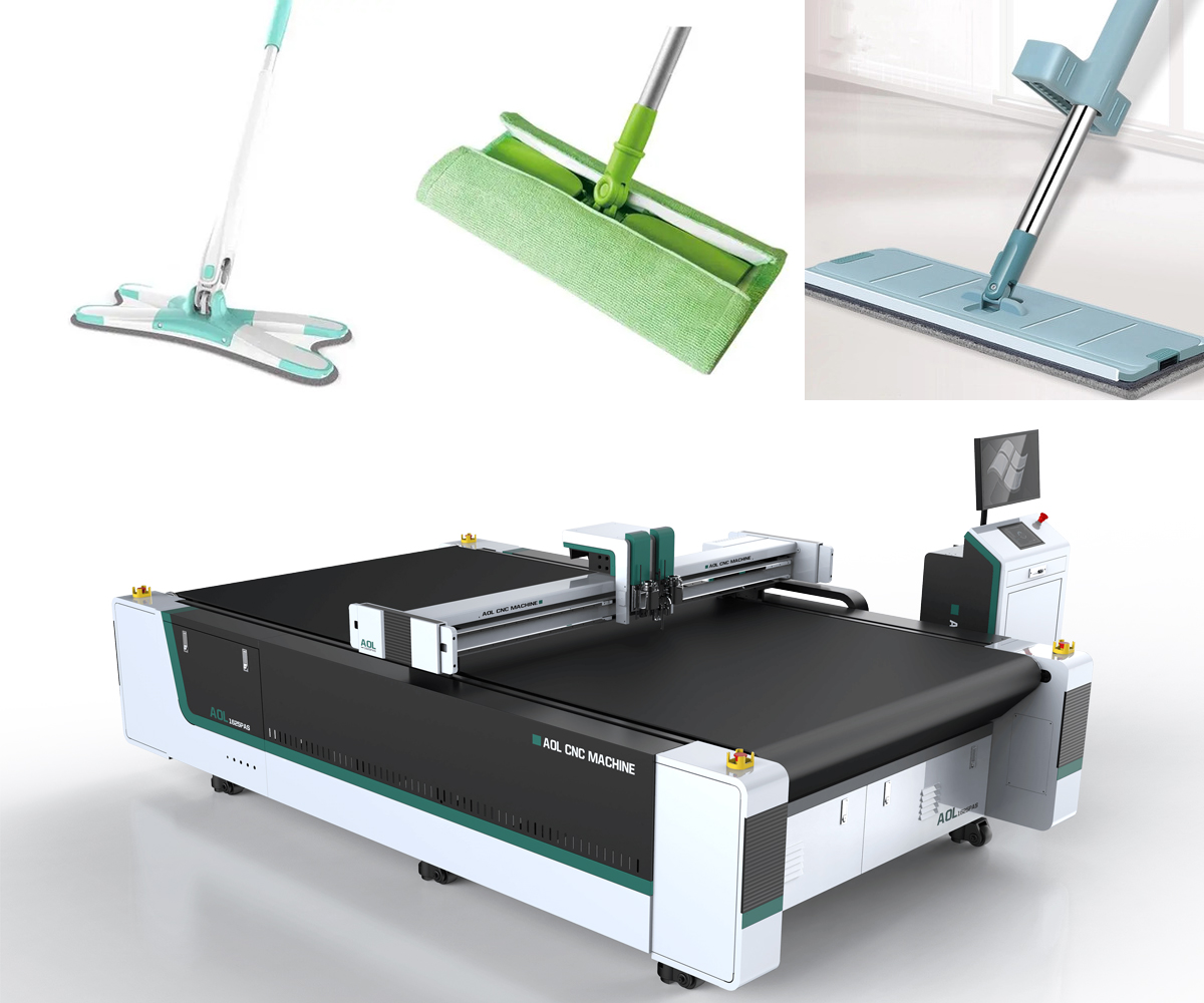 How to use a fully automatic CNC cutting machine to cut mop cloth fabric? How to use a fully automatic CNC cutting machine to cut mop cloth fabric?